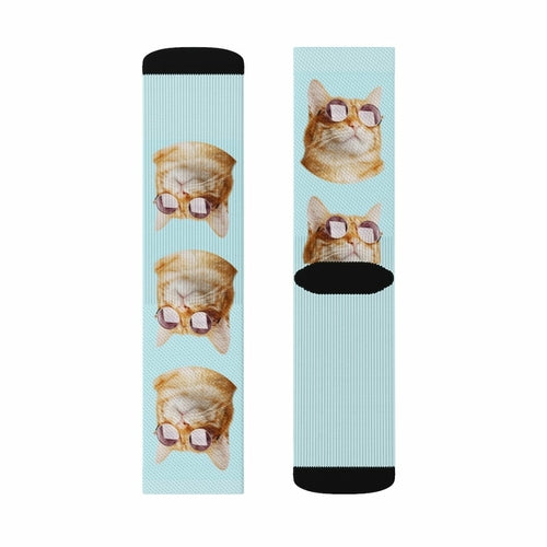 Sick Socks – Chat Lunettes