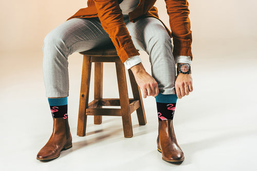 Sick Socks – Flamingo