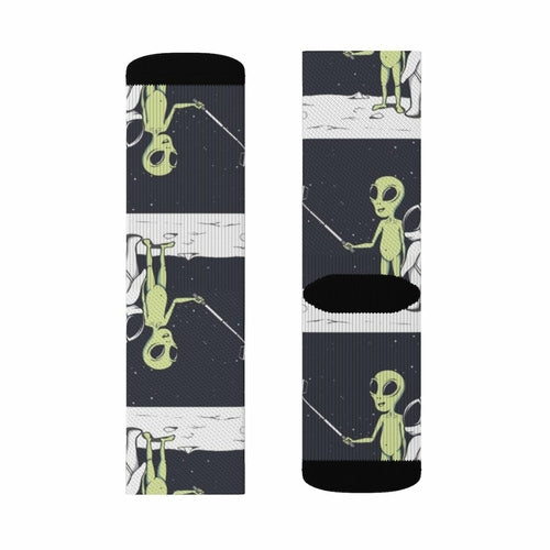Sick Socks – Alien Selfie